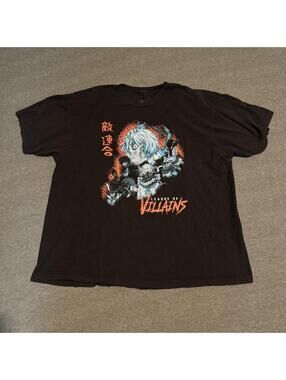 Black League of Villains tee #anime #myheroacadamia